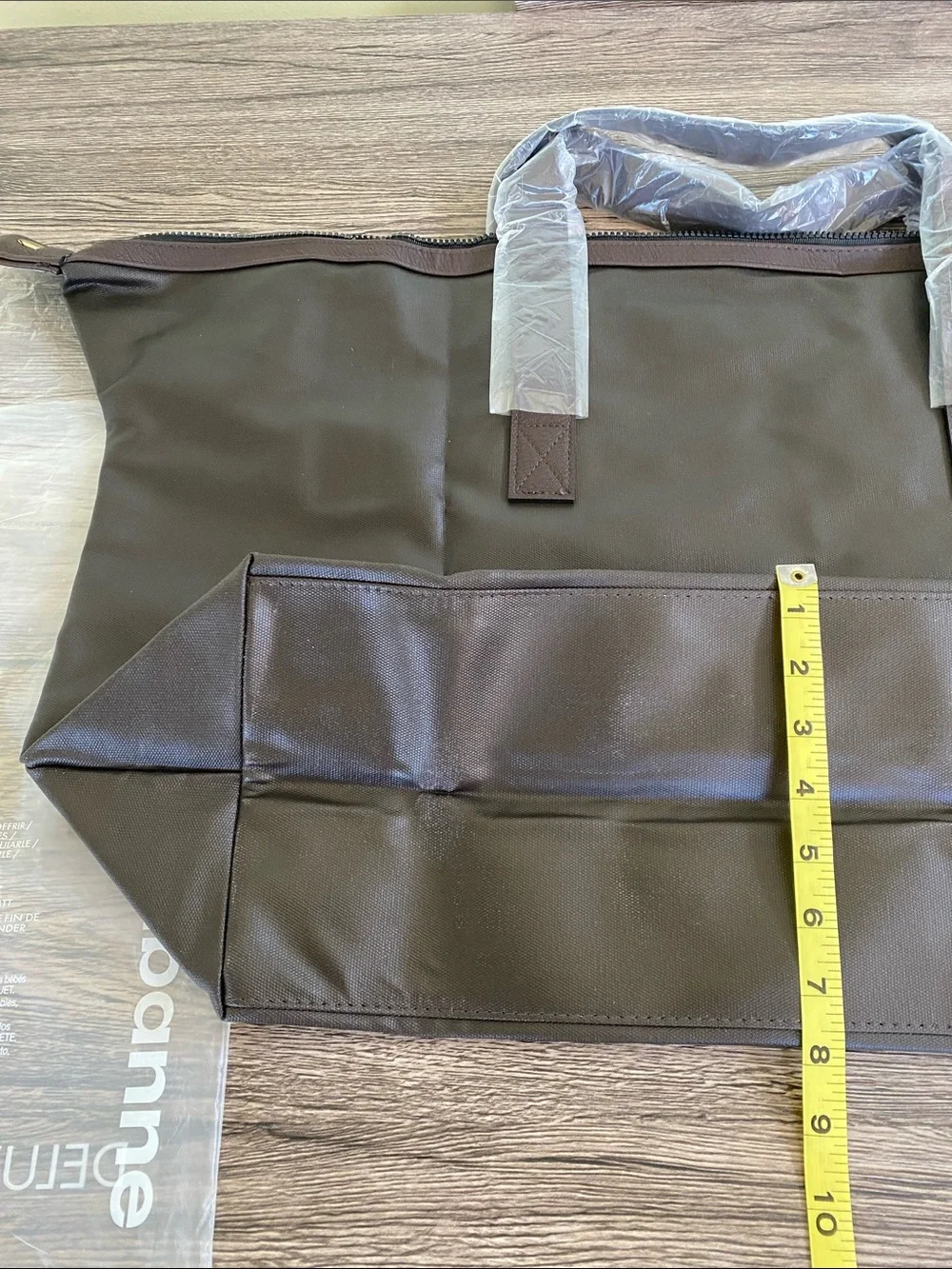 Paco Rabanne One Million Deluxe Unisex Weekender Duffle Bag Brown Brand New